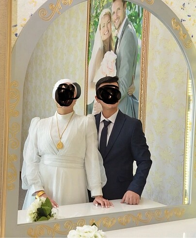 Diğer Tesettür Nikah elbisesi