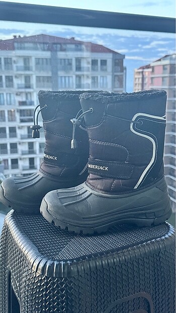 34 Beden Lumberjack çocuk kar botu