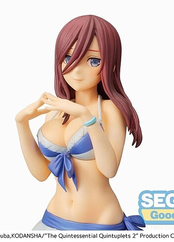 Anime Nakano Miku Orijinal Figür
