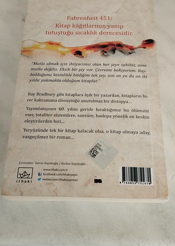 Bej Vintage Tarzı Fahrenheit Rozet - Görsel 2