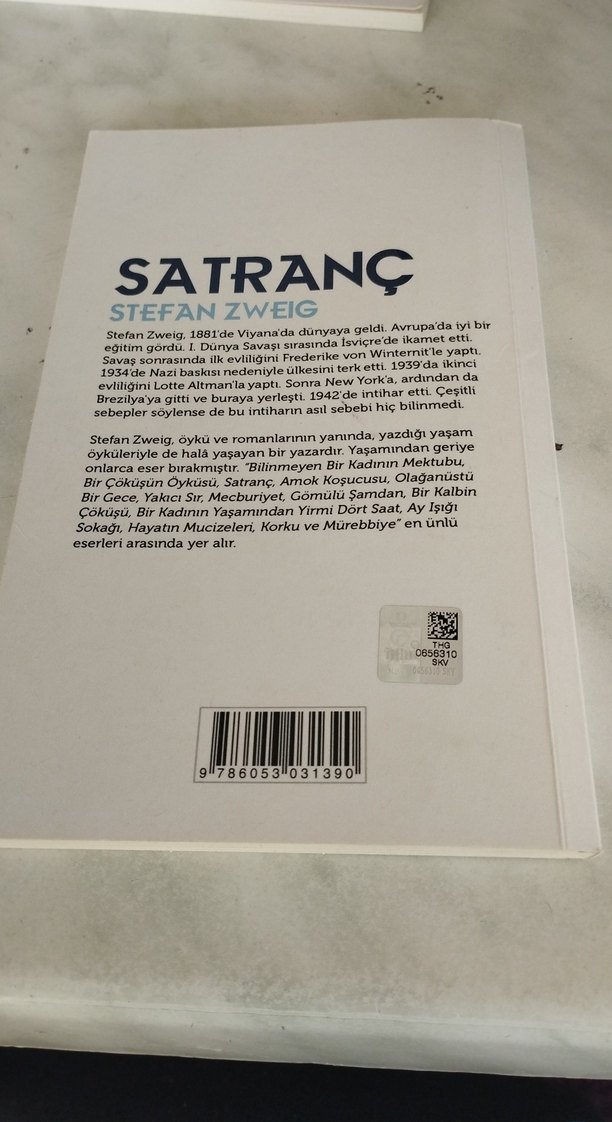 Satranç - Stefan Zweig Romanı - Görsel 2