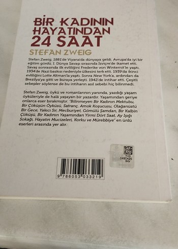 Bir Kadının Hayatından 24 Saat - Stefan Zweig - Görsel 2