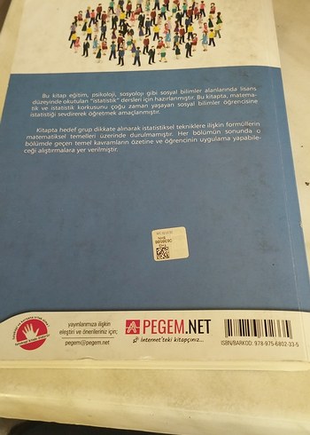 Sosyal Bilimler İçin İstatistik Kitabı - Görsel 2