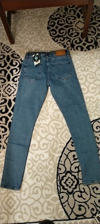 29 Beden Sıfır likralı kot pantalon