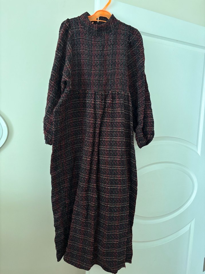 Örgü Yün Hamile Tunik Midi Boy - Görsel 4