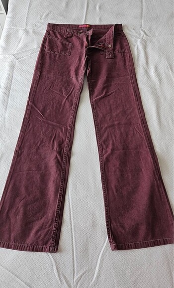 Vintage Y2K Düşük Bel Pantolon 2000's
