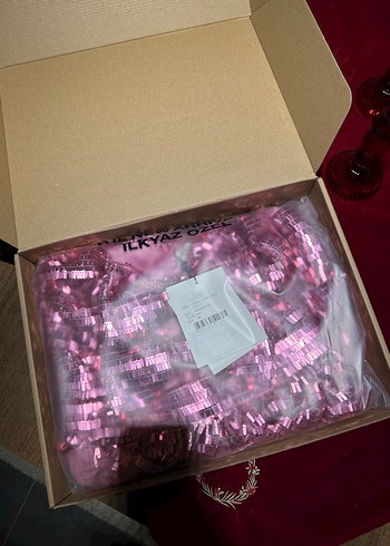 New Arrivals Lunara Pembe Straplez Mini Elbise - Görsel 3