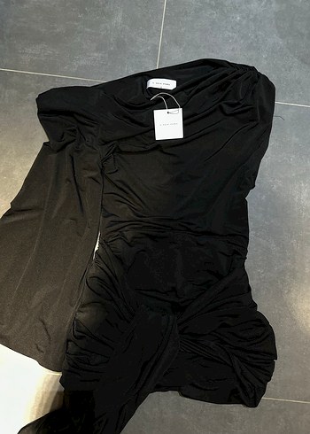 Awave a Wave Studio Mini Siyah Elbise - Görsel 4