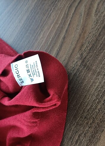 m Beden bordo Renk TRİKO YELEK