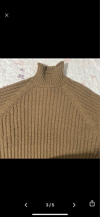 l Beden H&M Boğazlı Örme Kazak