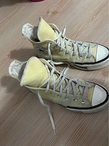 37,5 Beden Converse Chuck Taylor Platform Ayakkabı Sarı