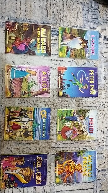 Dünya çocuk klasikleri kitap seti ( 2 adet eksik )