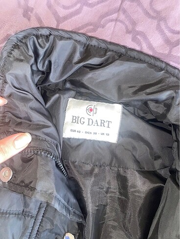 Siyah mont - Görsel 2