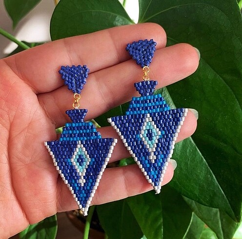 quilling miyuki küpe