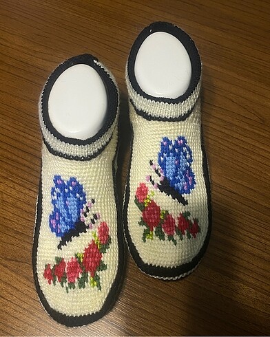Tasarımcı El örgüsü patik