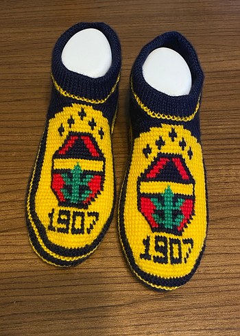 FENERBAHÇE el örgüsü patik - Görsel 2