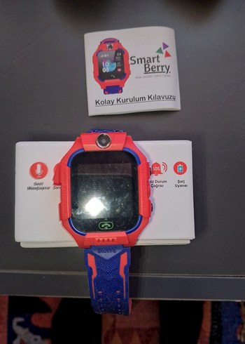 Smart Berry Akıllı Saat Bordo - Görsel 3