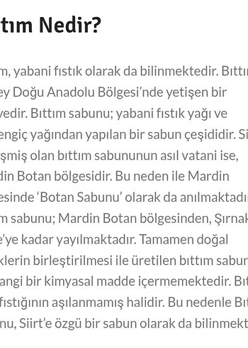 Doğal Yeşil bıttım Sabun - Görsel 2