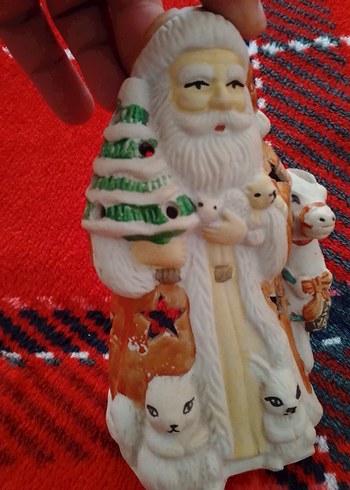 Antika Noel Baba Figürü - Görsel 5