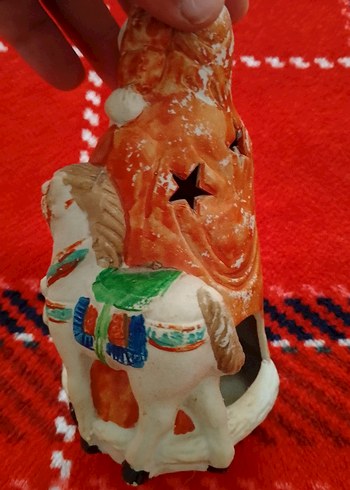 Antika Noel Baba Figürü - Görsel 3