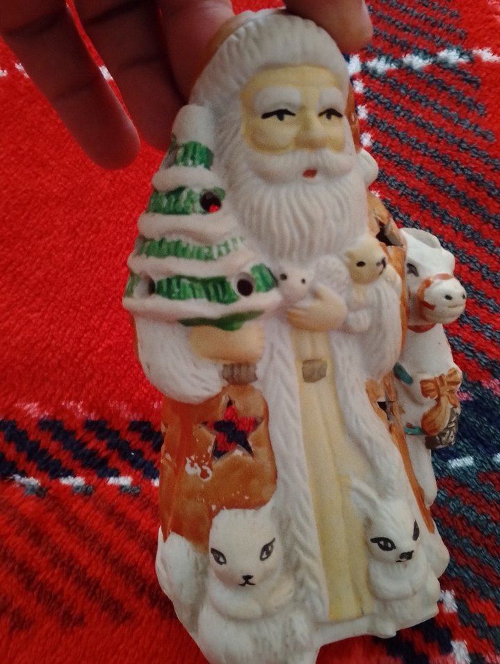 Antika Noel Baba Figürü - Görsel 5