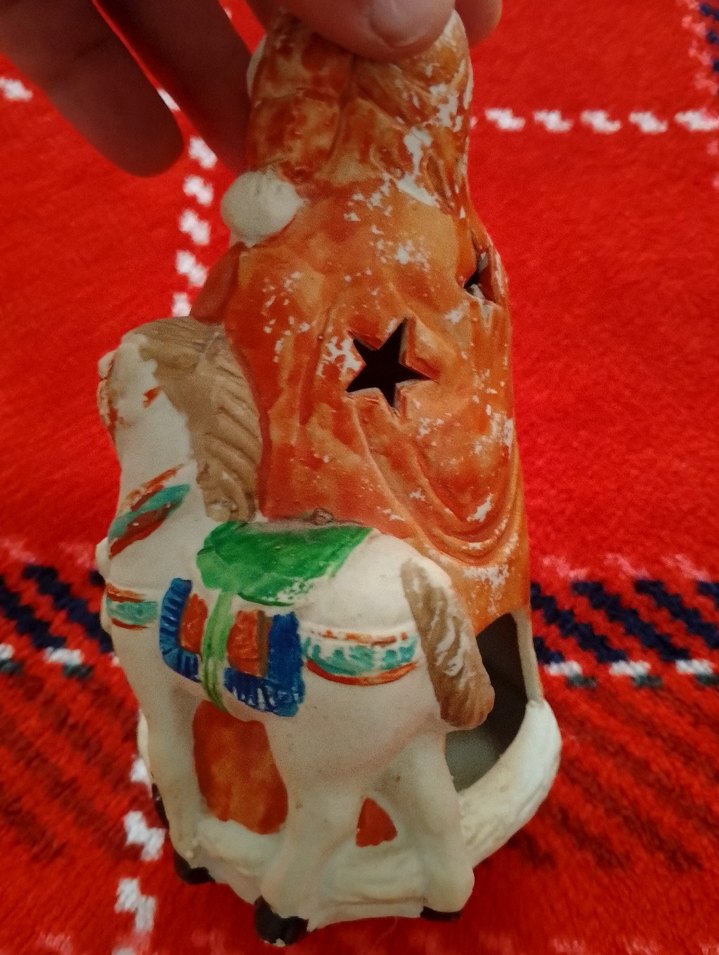 Antika Noel Baba Figürü - Görsel 3