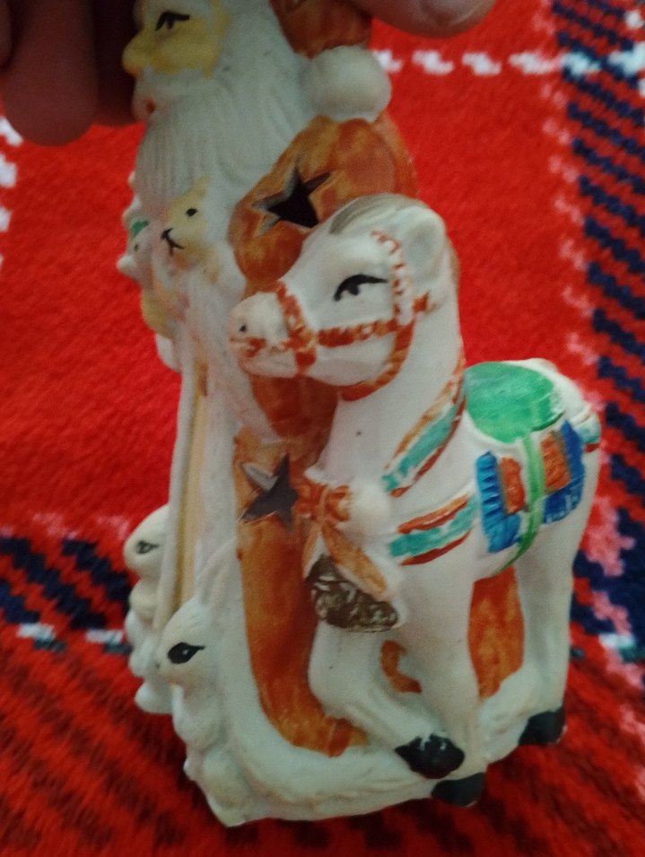 Antika Noel Baba Figürü - Görsel 4