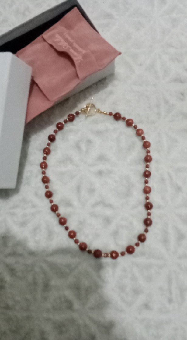 bayan kolye hakiki taş - Görsel 2