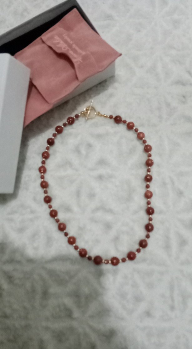 bayan kolye hakiki taş - Görsel 3