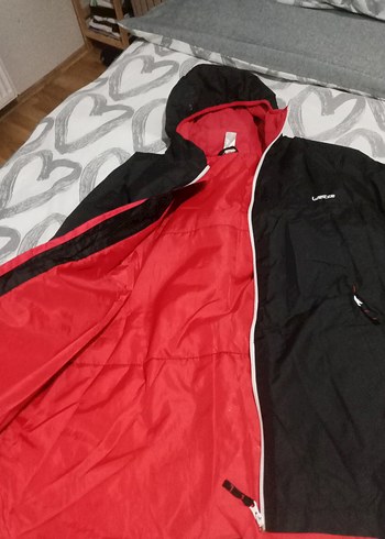 erkek Siyah Fermuarlı yağmurluk - Görsel 3