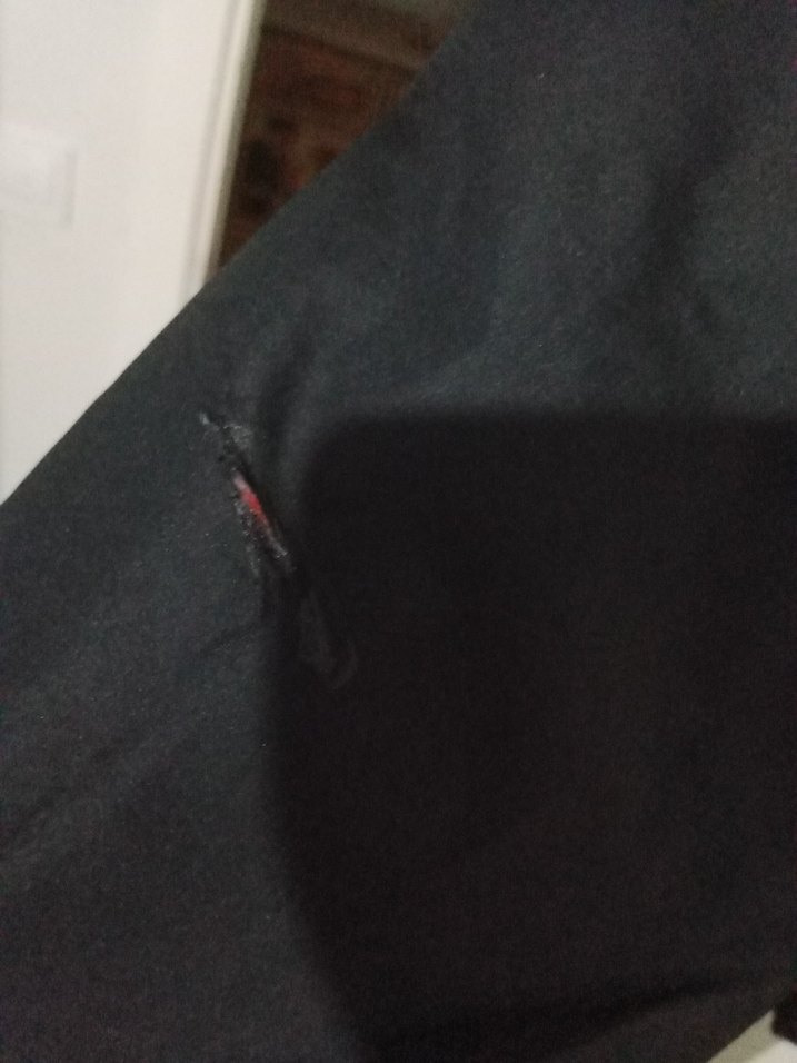 erkek Siyah Fermuarlı yağmurluk - Görsel 5