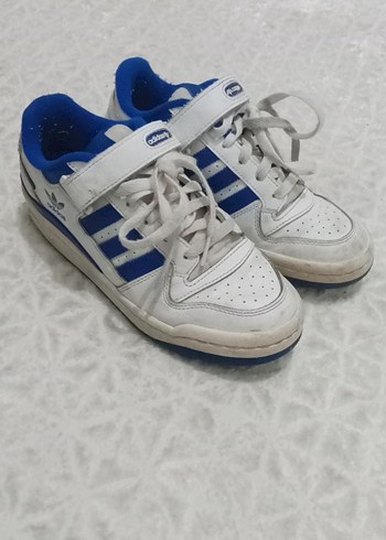 Beyaz ve Mavi  Spor Ayakkabı - Görsel 2