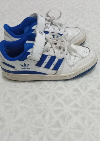 Beyaz ve Mavi  Spor Ayakkabı - Görsel 3