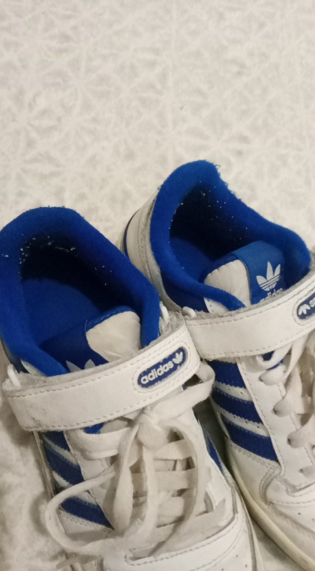 Beyaz ve Mavi  Spor Ayakkabı - Görsel 5