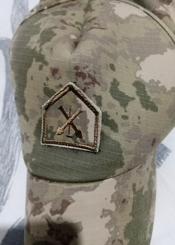 Bej Kamuflaj Erkek Street Wear Şapka - Görsel 2