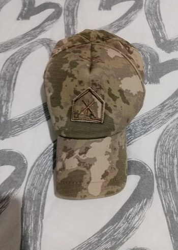 Bej Kamuflaj Erkek Street Wear Şapka