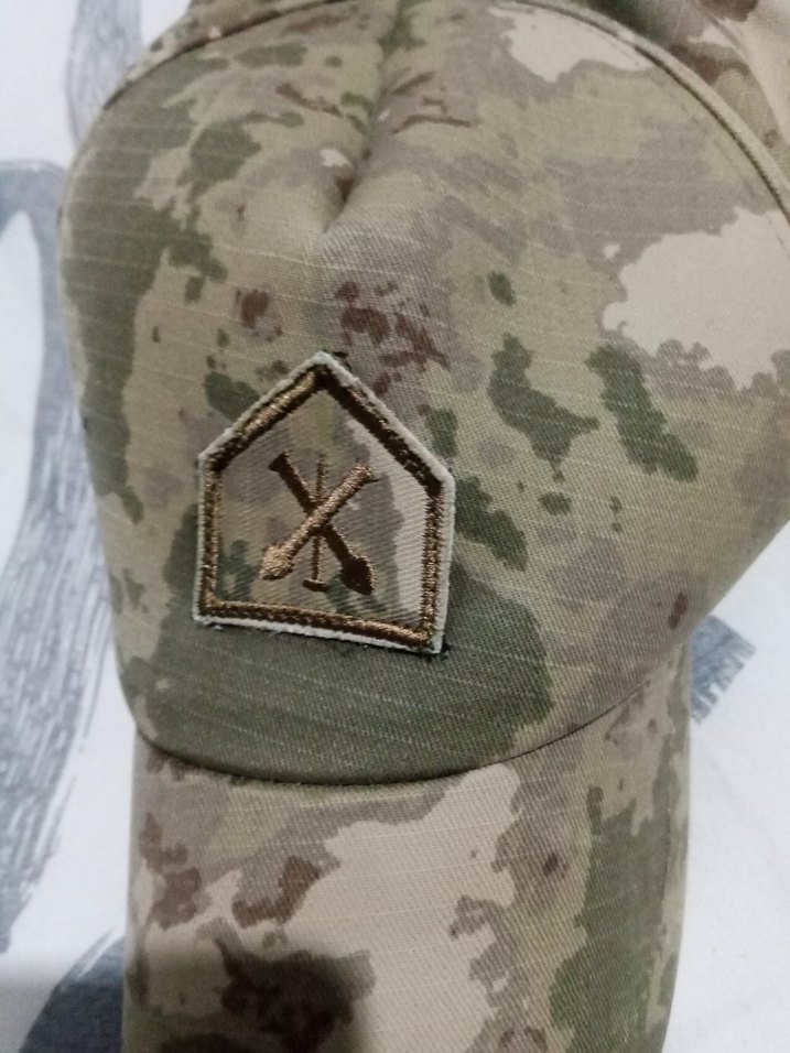 Bej Kamuflaj Erkek Street Wear Şapka - Görsel 2