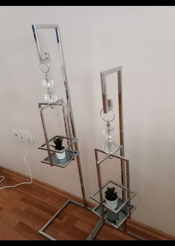 Gri Metal Mumluk Seti - Görsel 3