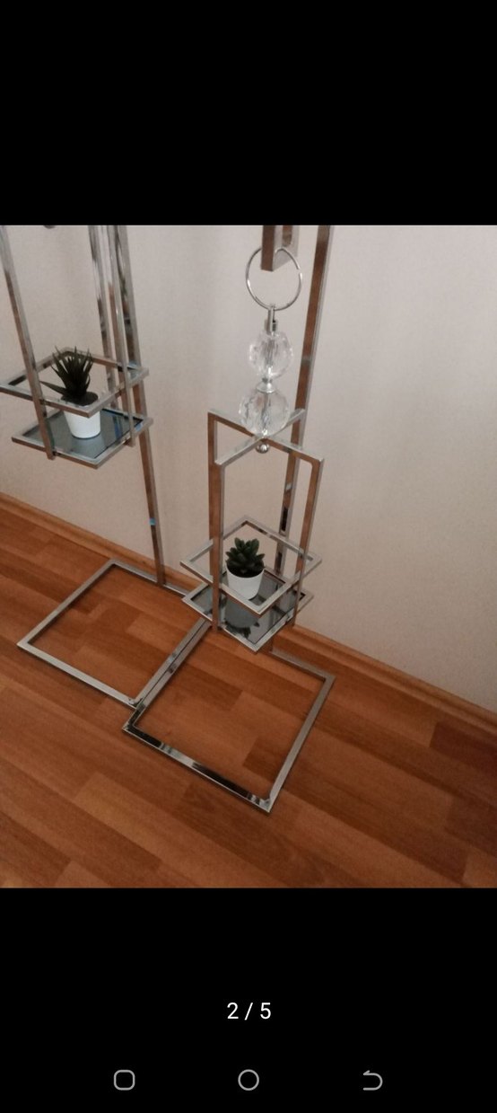 Gri Metal Mumluk Seti - Görsel 2