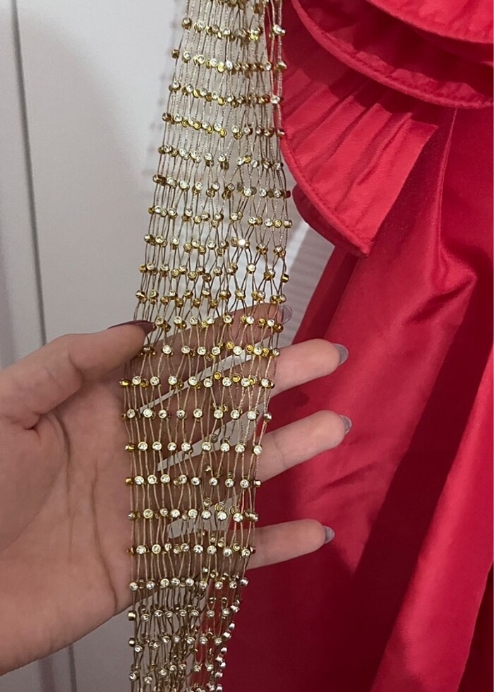 Alfabeta mezuniyet/nişan elbisesi - Görsel 4