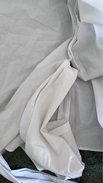 Zara balon kol gömlek - Görsel 3