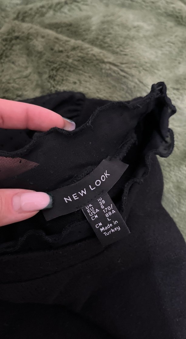 Kadın Siyah Bluz - Görsel 3