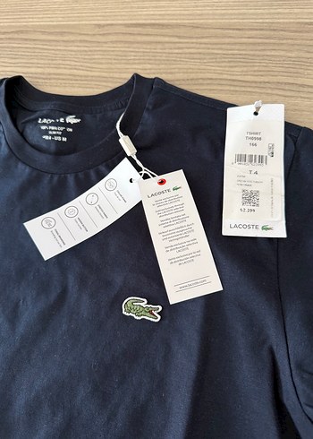 m Beden Lacoste Lacivert Regular Fit Tişört
