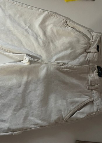 LTB KADIN BEYAZ KOT PANTOLON - Görsel 4