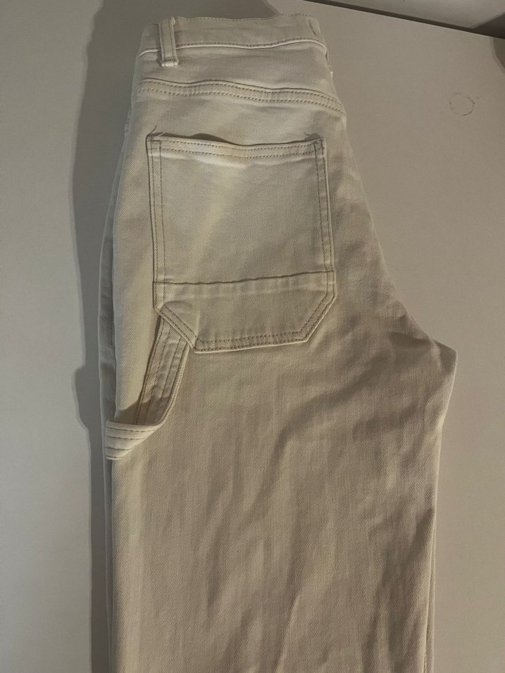 LTB KADIN BEYAZ KOT PANTOLON - Görsel 2