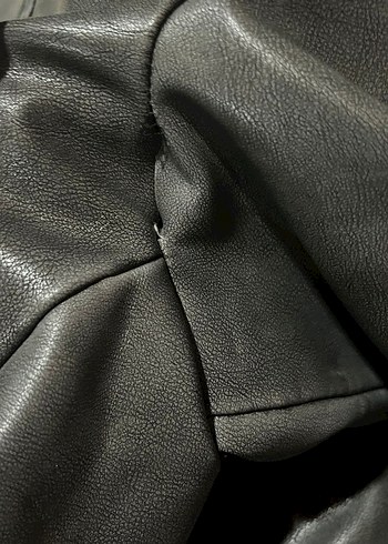 pull and bear unisex deri ceket - Görsel 7