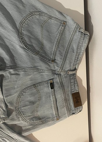 Lee buz mavisi kadin mom jean - Görsel 4