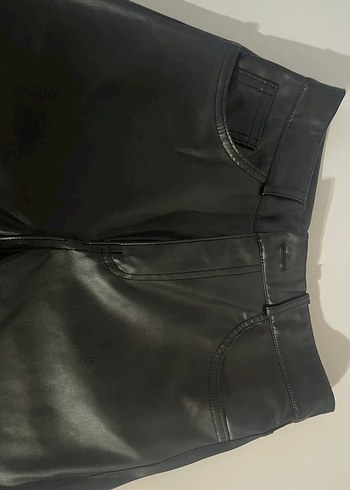 ltb kadin siyah deri pantolon - Görsel 5