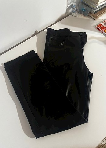 ltb kadin siyah deri pantolon - Görsel 4