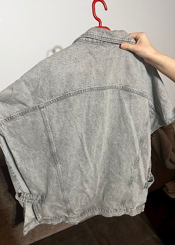 manuka kolsuz gri kot yelek - Görsel 3